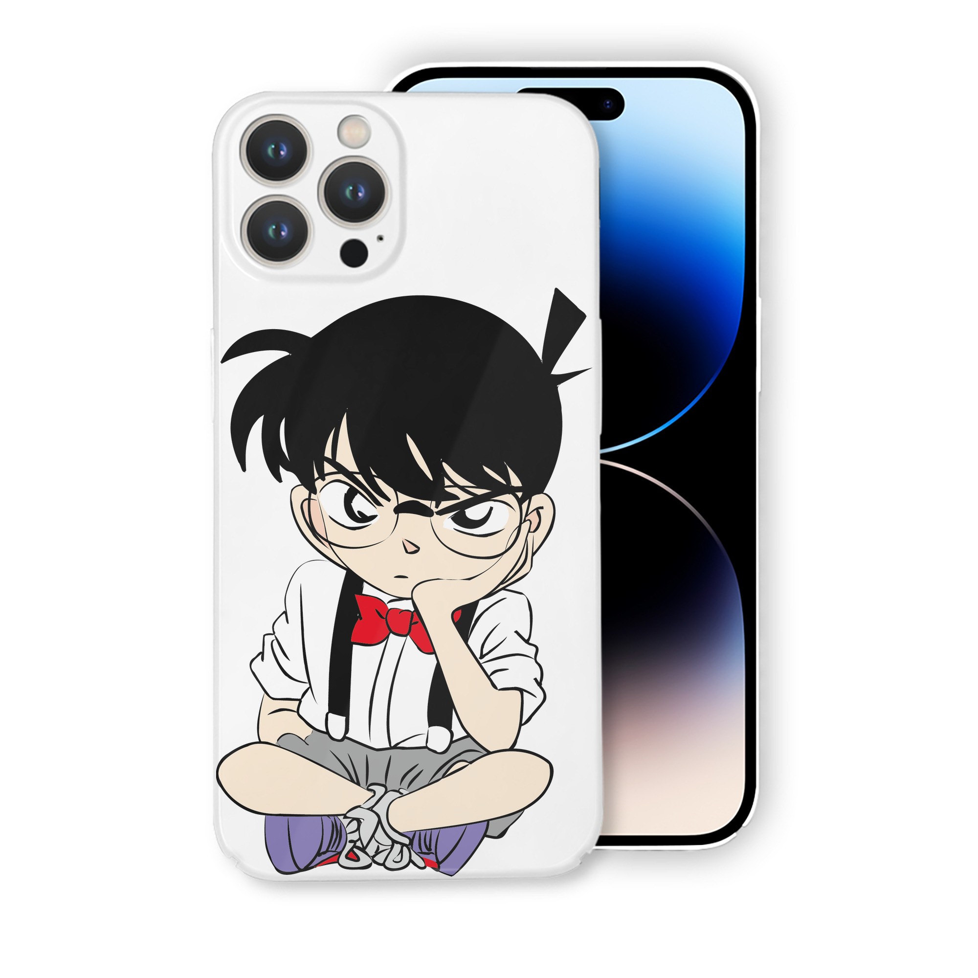（画像用） 名探偵コナン 江戸川 コナン Detective Conan Conan Edogawa 【iPhone 14シリーズ対応】ハードケース